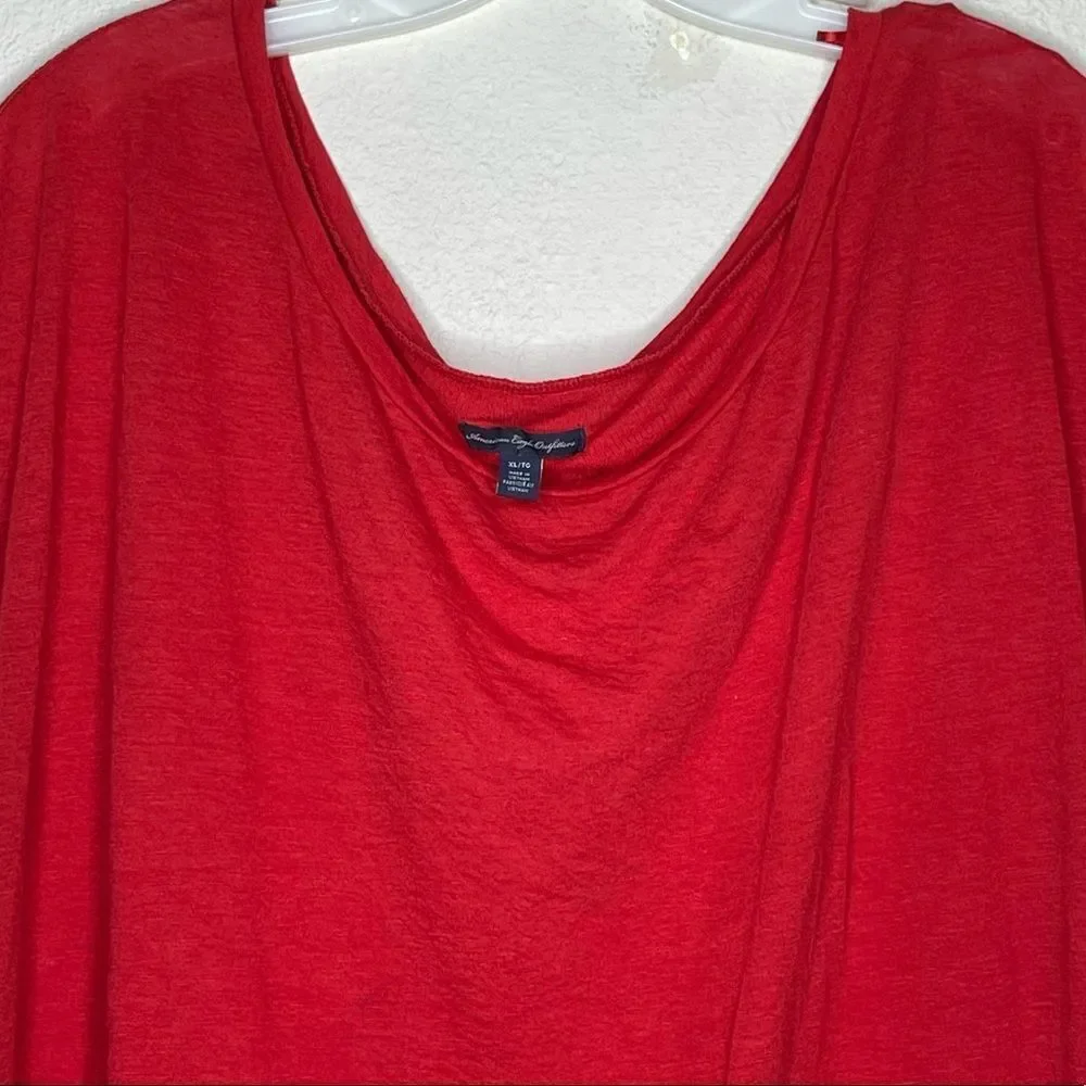 American Eagle Red Top